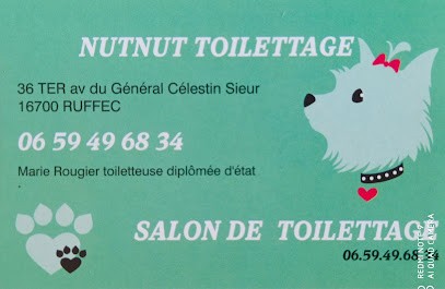 Nut Nut Toilettage, Toiletteur pour Animaux à Ruffec