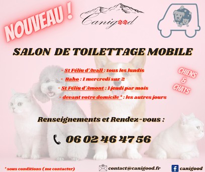 CANIGOOD, Toiletteur pour Animaux à Saint-Féliu-d'Avall