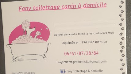 Fany Toilettage A Domicile, Toiletteur pour Animaux à Thoury