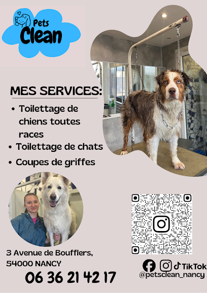 Pets Clean Toiletteur Pour Animaux à Nancy
